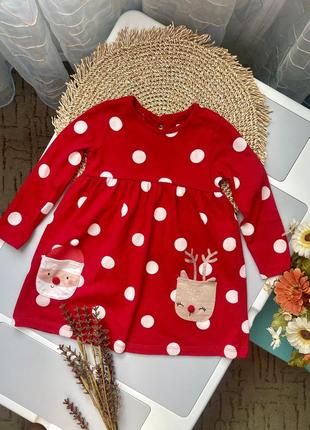 Новогоднее платье, красное платье