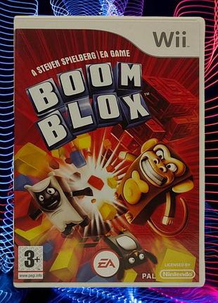 Диск с грою boom blox (nintendo wii)