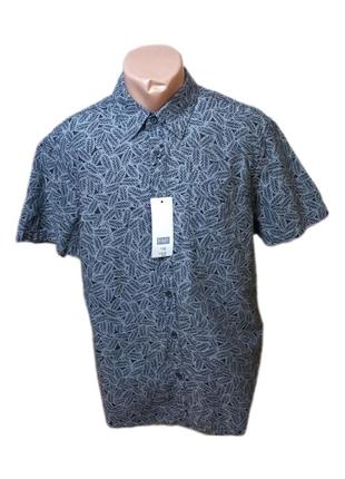 Нова бавовняна сорочка 48 розмір