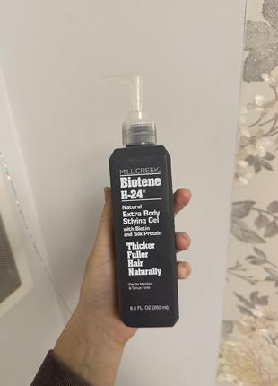 Гель для укладки mill creek botanicals biotene-h