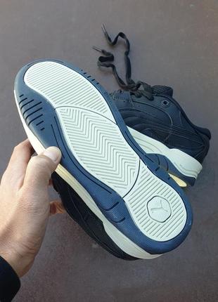 Кроссовки puma Backpack - 180 black white2 фото