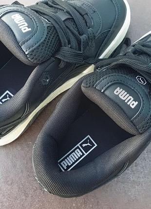 Кроссовки puma Backpack - 180 black white7 фото