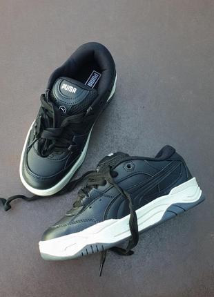 Кроссовки puma Backpack - 180 black white5 фото