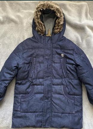 Куртка зимова дитяча для хлопчика timberland