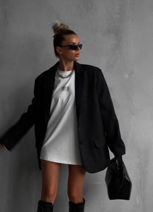 Оверсайз піджак на підкладці 😍8 фото