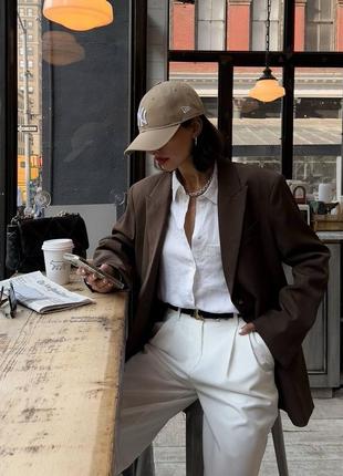 Оверсайз піджак на підкладці 😍6 фото