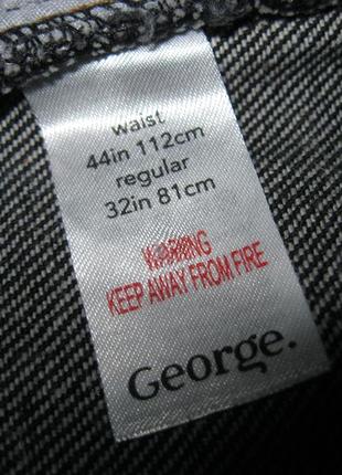 Чоловічі джинси george w44 / великий розмір9 фото