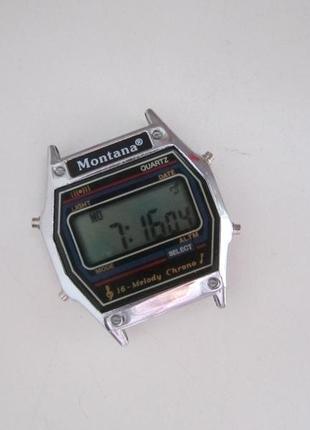 Годинник наручний "montana" електроніка. на ходу. №1