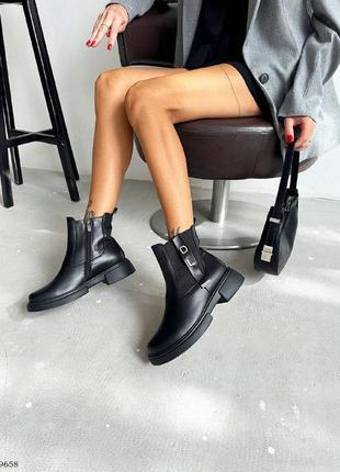 Супер стильні жіночі черевики демі/зима в наявності та під відшив 💛💙🏆