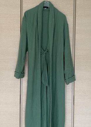 Кашеміровий теплий халат унісекс