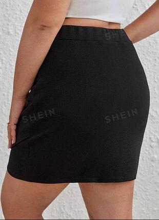 Стрейч юбка миди #896#2 фото