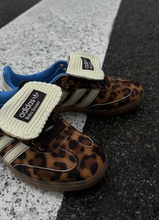 Кросівки adidas samba pony wales bonner leopard10 фото