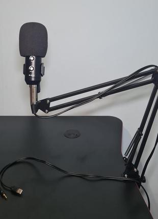 Професійний студійний мікрофон для пк з кранштейном