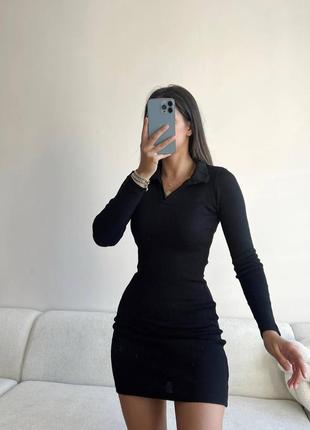 Платье по фигуре, трикотажное платье туречки, короткое платье