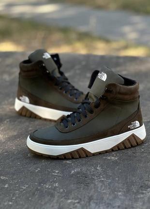 Зимние ботинки tnf хаки