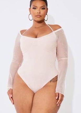 Нежный боди сеточка prettylittlething
