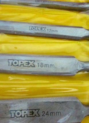 Набір стамесок topex 3