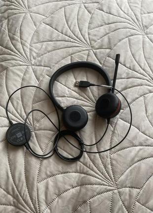 Навушники-гарнітура jabra evolve ms20 hsc016