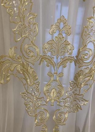 Готовый комплект бархатных штор и гардин италия