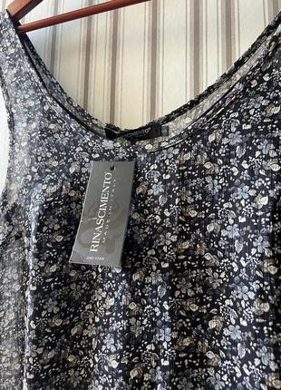 Женское брендовое летнее платье rinascimento итальялия s размера3 фото
