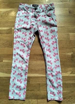 Літні джинси, штани, брюки.зріст 116-134.