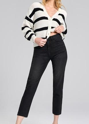 Джинси мом fit джинсы момы