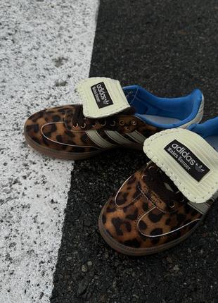 Кросівки adidas samba pony wales bonner leopard4 фото