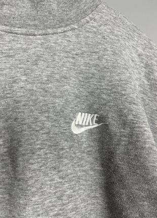 Nike свитшот sportswear essential женский серый4 фото