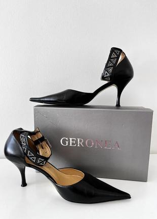 Туфлі жіночі geronea чорні
