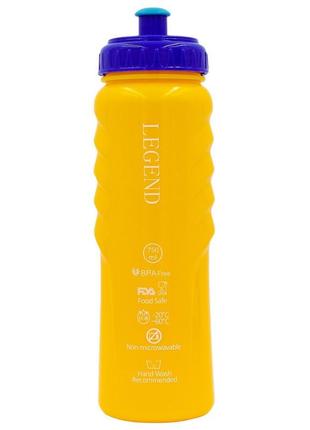 Пляшка для води zelart motivation fi-5959 750 мл кольору в асортименті8 фото