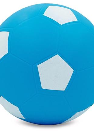 Мяч резиновый zelart футбольный fb-5652 22см цвета в ассортименте3 фото