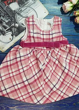 Стильне ошатне плаття на 6-9 місяців ovs