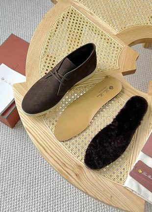 Мужские ботинки loro piana 10