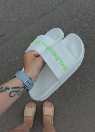 Balenciaga white green  od1010