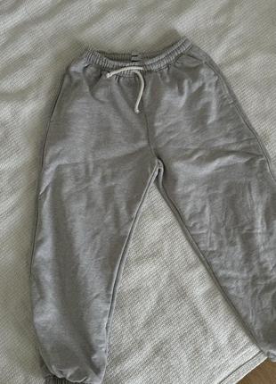 Джогери меланж бавовняні трикотажні спортивні штани