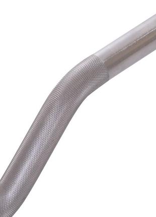 Штанга фіксована вигнута прогумована zelart rubber coated barbell ta-2687-20 довжина-95 см 20 кг5 фото