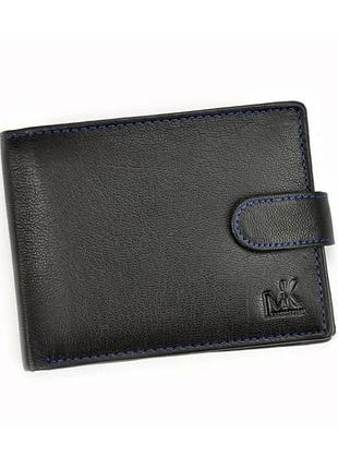 Мужской кожаный кошелек money kepper cc 5602b