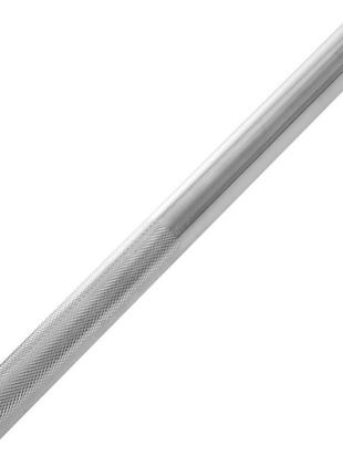 Штанга фиксированная прямая обрезиненная zelart rubber coated barbell ta-2685-5 длина-95см 5кг5 фото