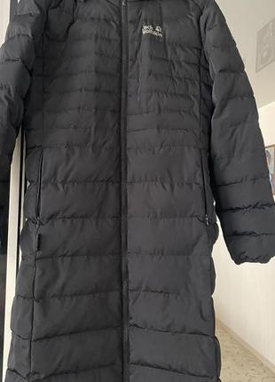 Пухове пальто jack wolfskin