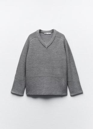 Теплий светр оверсайз zara