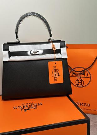 В наявності сумка в стилі hermes kelly 28 см
