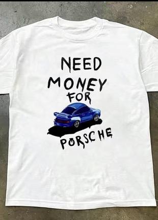 Трендова футболка porsche