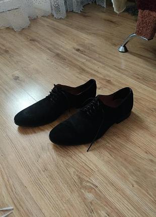 Чоловічі  замшеві туфлі. розмір 43