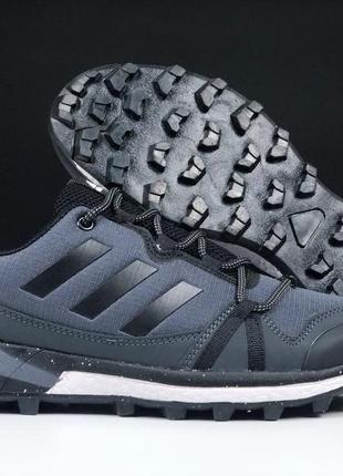 Кросівки чоловічі осінь - зима adidas terrex сірі ( розмір: 41- 46 )