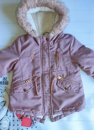 Тепла куртка р. 92-98 на 2 -3 роки