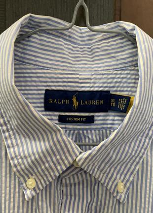Рубашка lalph lauren (xl)3 фото
