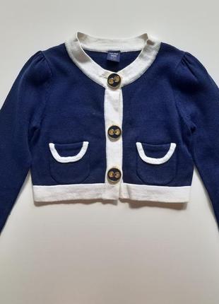 Кофта, легка кофточка на ґудзиках на дівчинку 2 роки gap