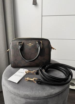 Сумка coach mini rowan crossbody, оригинал