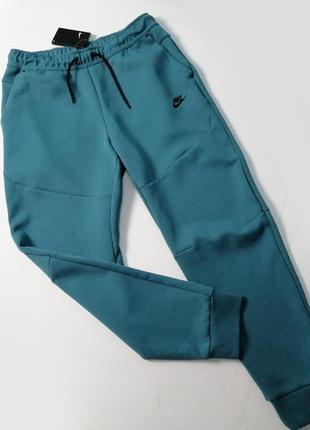 Спортивные брюки штани nike sportswear tech fleece joggers оригинал2 фото