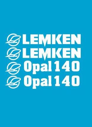 Минимальный набор наклейки lemken opal плуг культиватор лемкен опал 140